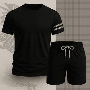 New Release – Luxury Brand Combo T-shirt & Short For Men - BBR270407