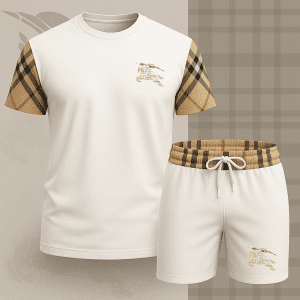 New Release – Luxury Brand Combo T-shirt & Short For Men - BBR270411